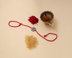Load image into Gallery viewer, Floral Mandala 925 Sterling Silver Rakhi with CZ for Brother
