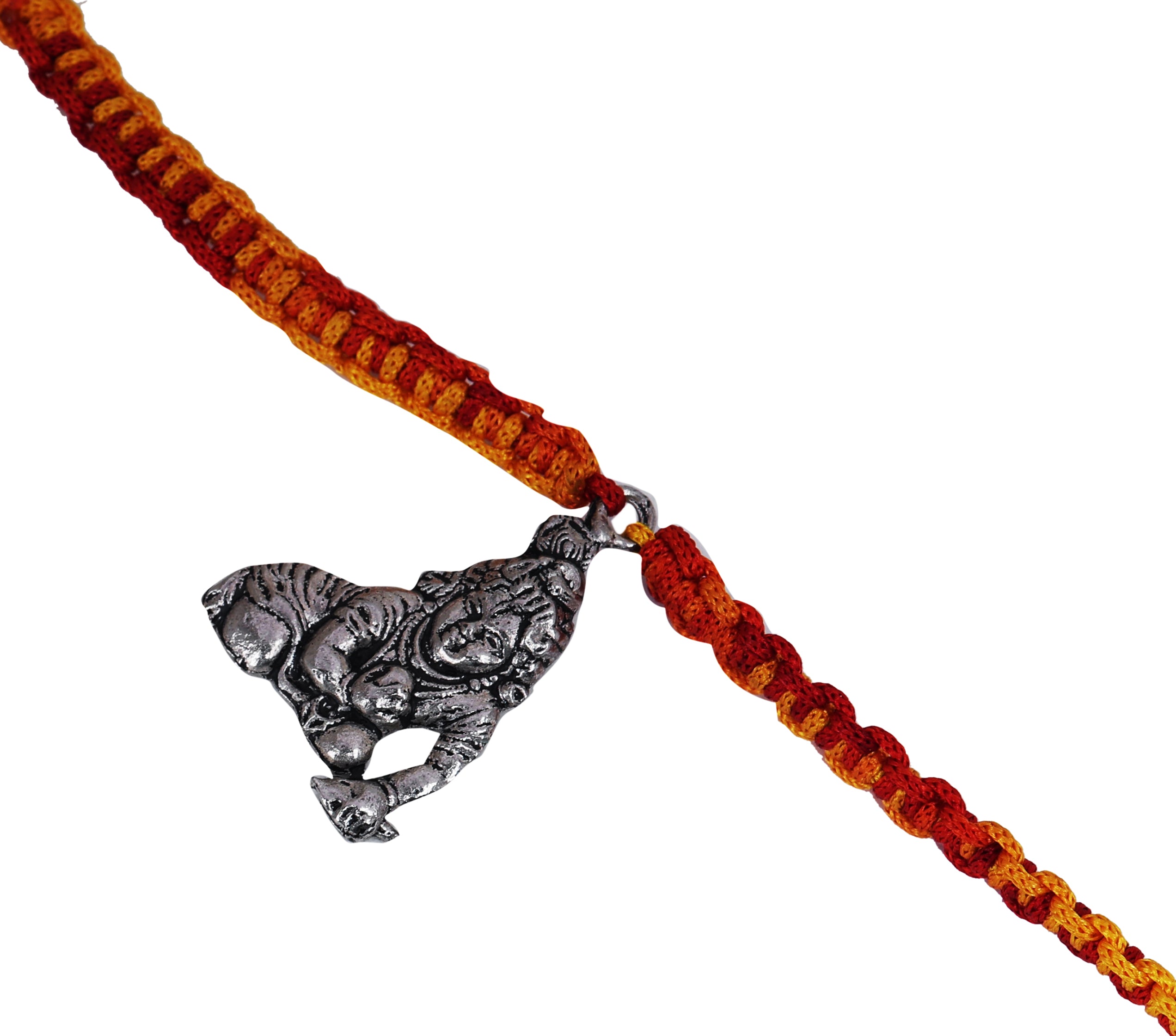 925 Sterling Silver Hanuman Rakhi for Brother | Raksha Bandhan Gift