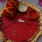 Load image into Gallery viewer, Bhai Script 925 Silver Rakhi for Brother | Raksha Bandhan Gift
