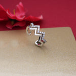 Load image into Gallery viewer, 925 Silver Cubic Zirconia Ear Cuff | Women&#39;s Jewelry Gift
