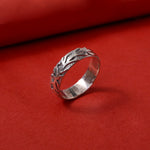Load image into Gallery viewer, 925 Silver Leaf Band Ring | Women&#39;s Ring | Gift for Her
