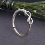 Load image into Gallery viewer, 925 Sterling Silver Infinity Adjustable Ring for Women | Minimalist Band
