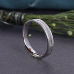 Load image into Gallery viewer, 925 Sterling Silver Adjustable Band Ring with Textured Finish | Daily Wear
