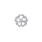 Load image into Gallery viewer, 925 Silver Flower Jewelry Set with Blue Gemstone | Women's Gift
