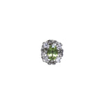 Load image into Gallery viewer, 925 Silver Peridot Jewelry Set | Earrings &amp; Necklace | Gift
