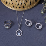 Load image into Gallery viewer, 925 Silver Opal Jewelry Set for Women | Gift for Her
