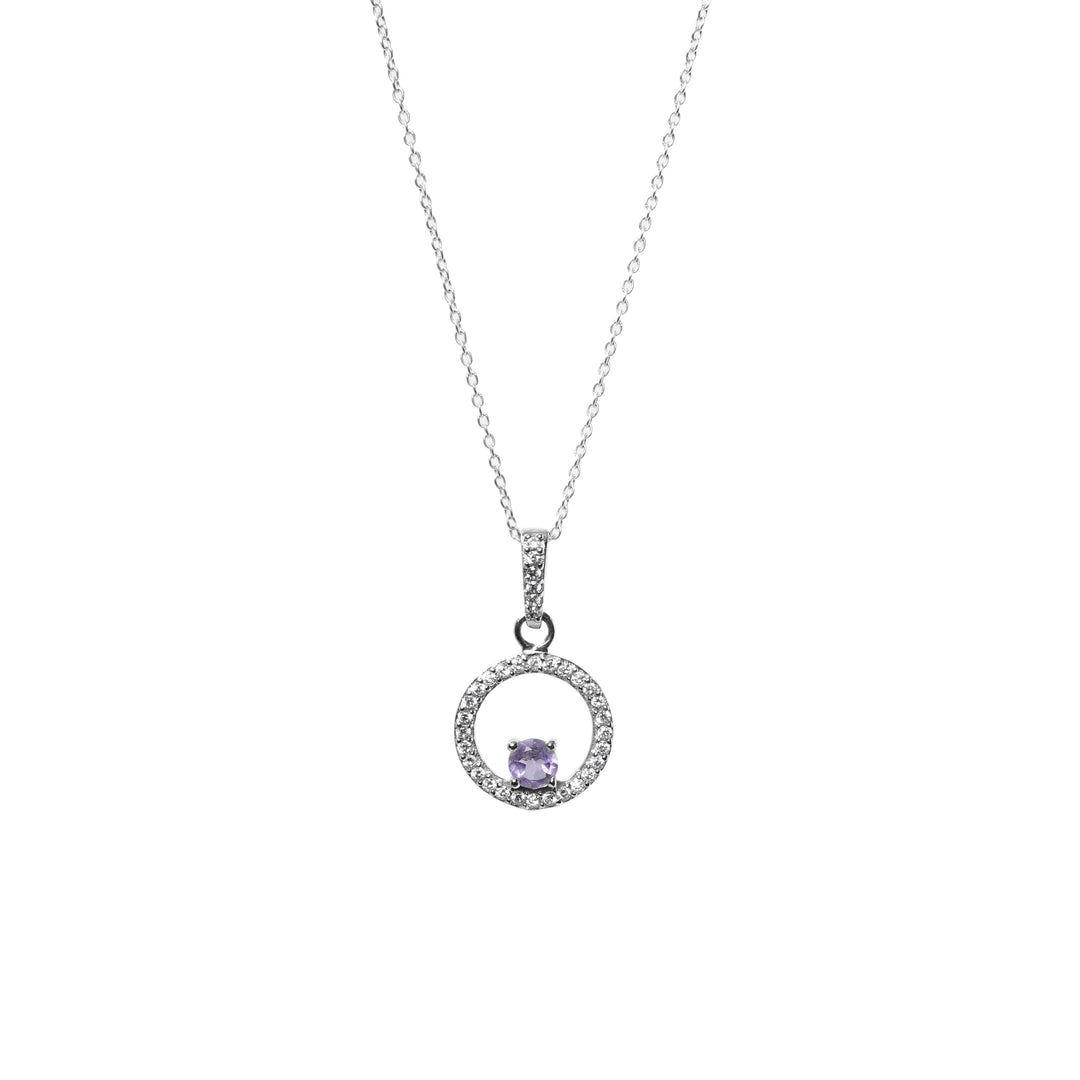 925 Silver Amethyst Jewelry Set for Women | Gift