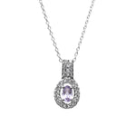 将图像加载到图库查看器中， 925 Silver Amethyst Jewelry Set for Women | Gift Set
