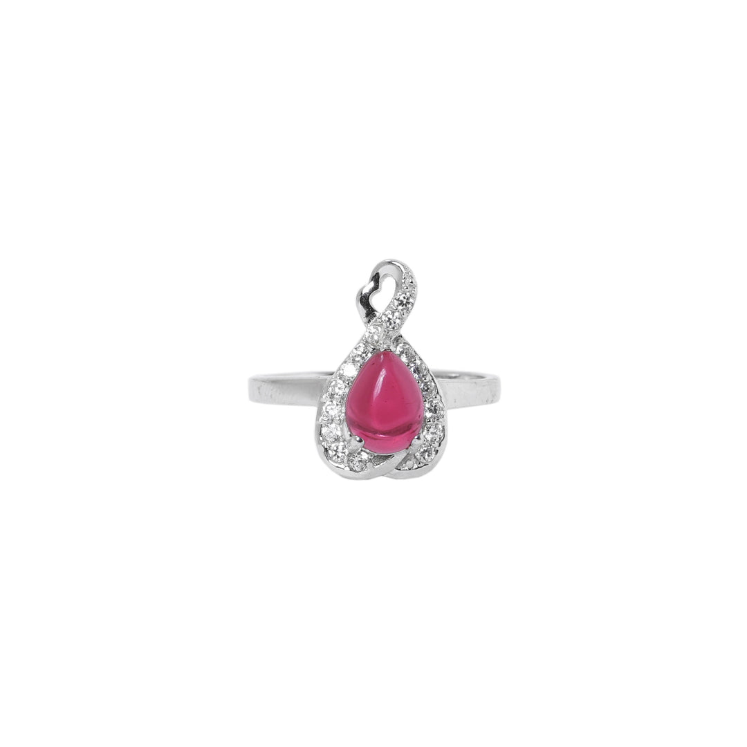 925 Silver Ruby Jewelry Set for Women | Gift Idea