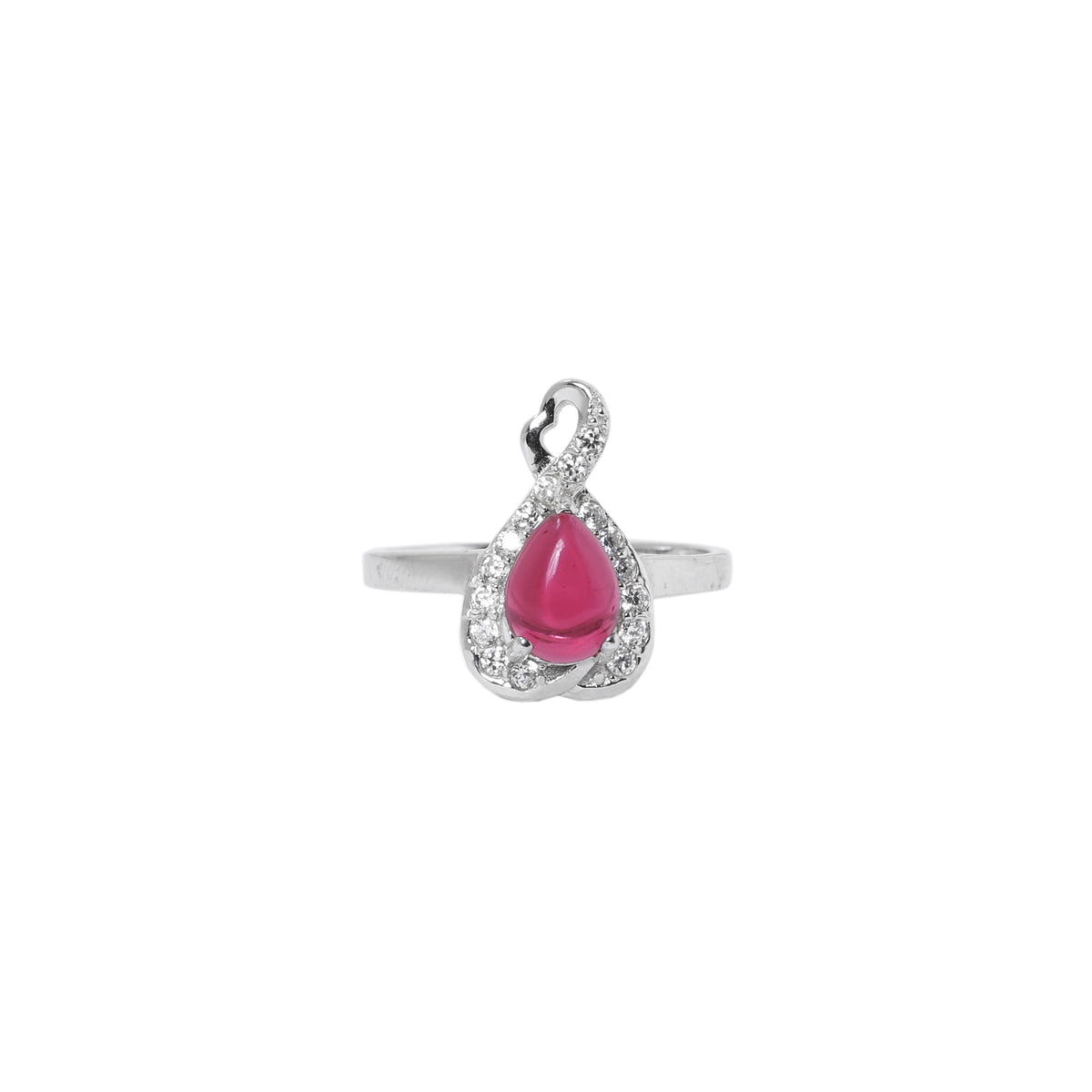 925 silver ruby jewelry set for women | gift idea