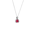 将图像加载到图库查看器中， 925 Silver Ruby Jewelry Set for Women | Gift Idea

