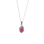 Load image into Gallery viewer, 925 Silver Pink Gemstone Jewelry Set for Women | Gift
