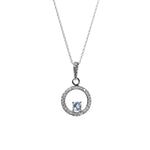将图像加载到图库查看器中， 925 Silver Blue Gemstone Jewelry Set for Women | Gift Idea
