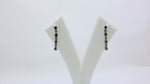 Load and play video in Gallery viewer, 925 Silver Black &amp; White Stone Drop Earrings | For Women
